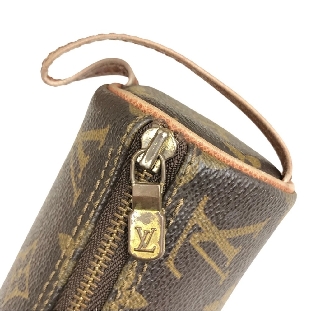 Louis Vuitton Brown Monogram Canvas Cosmetic Pouch - Picture 5 of 16